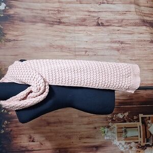 Peach scarf from Dillard's adds to any outfit!